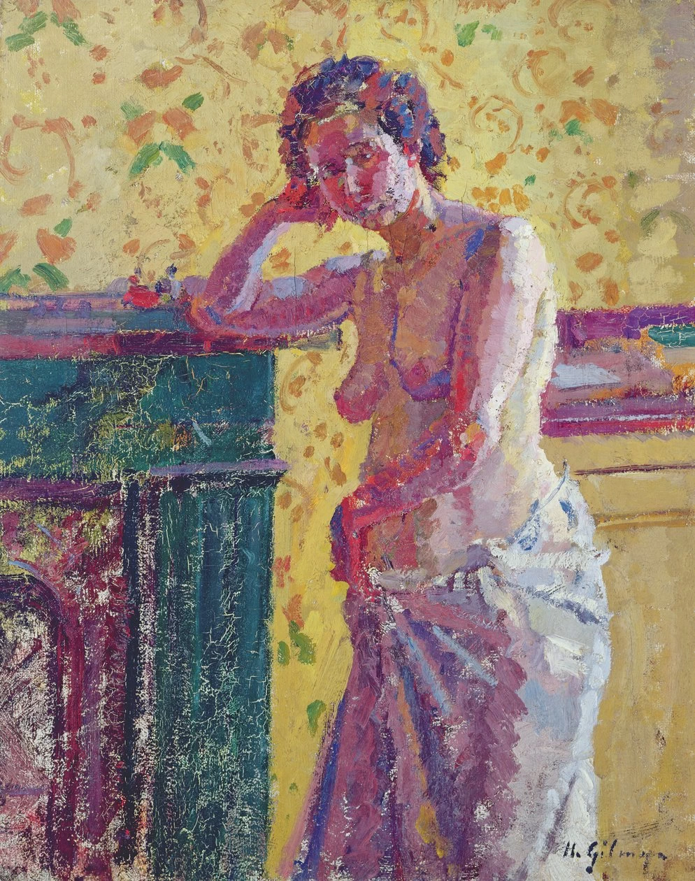 Harold Gilman - Interno con nudo, Leeds Museums and Galleries